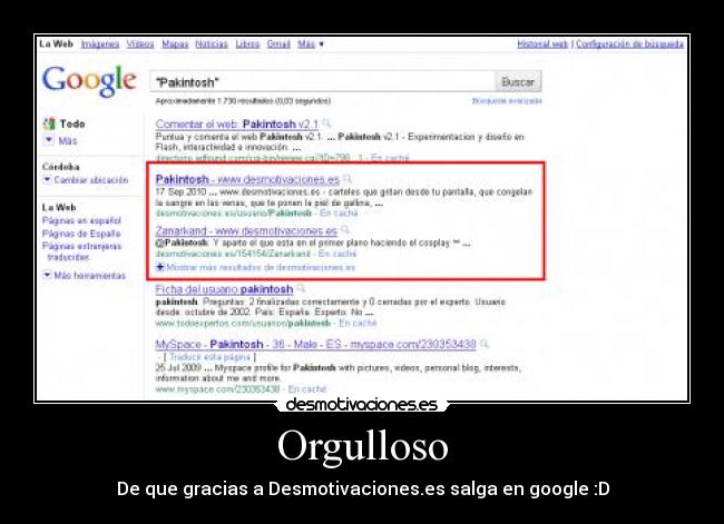 Orgulloso - 