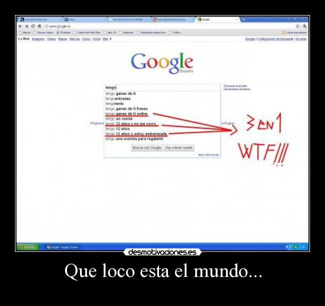 Que loco esta el mundo... - 