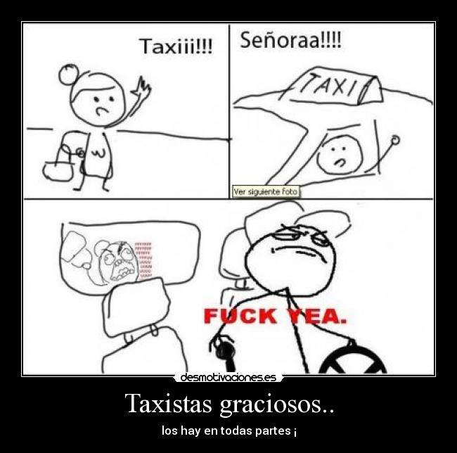 Taxistas graciosos.. -