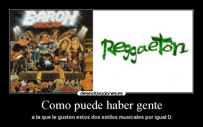 Como puede haber gente -