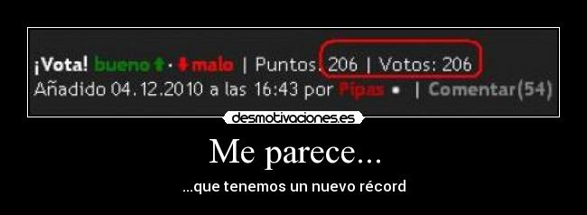 Me parece... - 