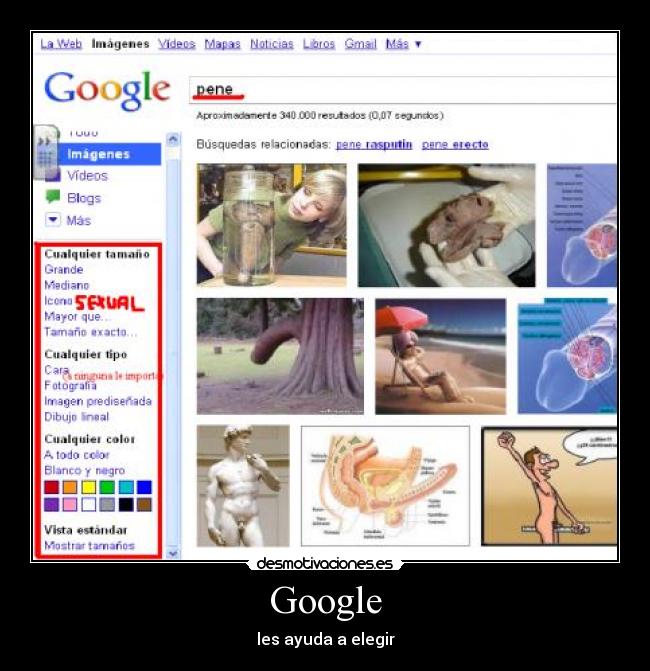 Google - les ayuda a elegir