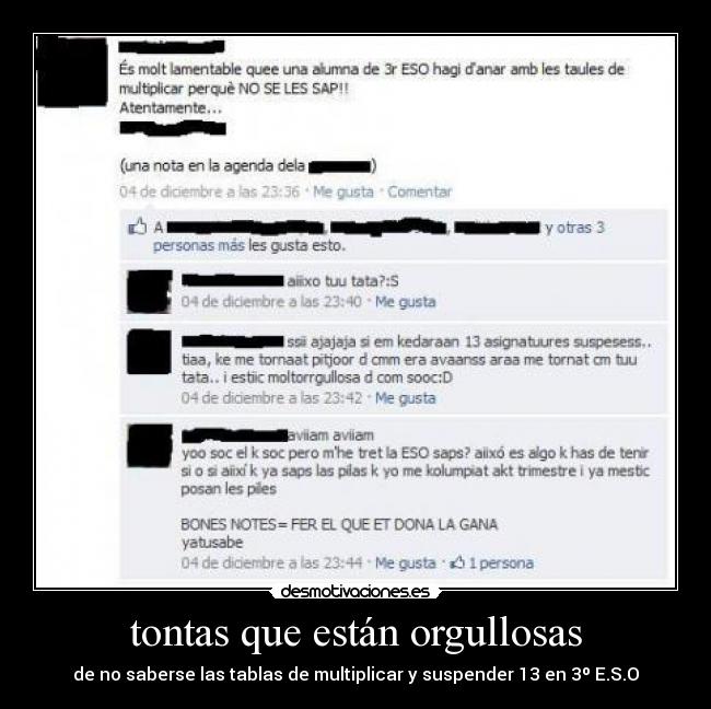 tontas que están orgullosas - 