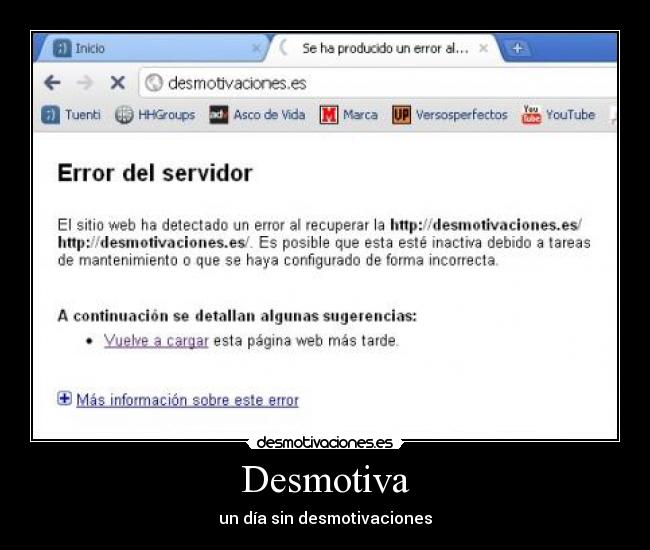 Desmotiva - un día sin desmotivaciones