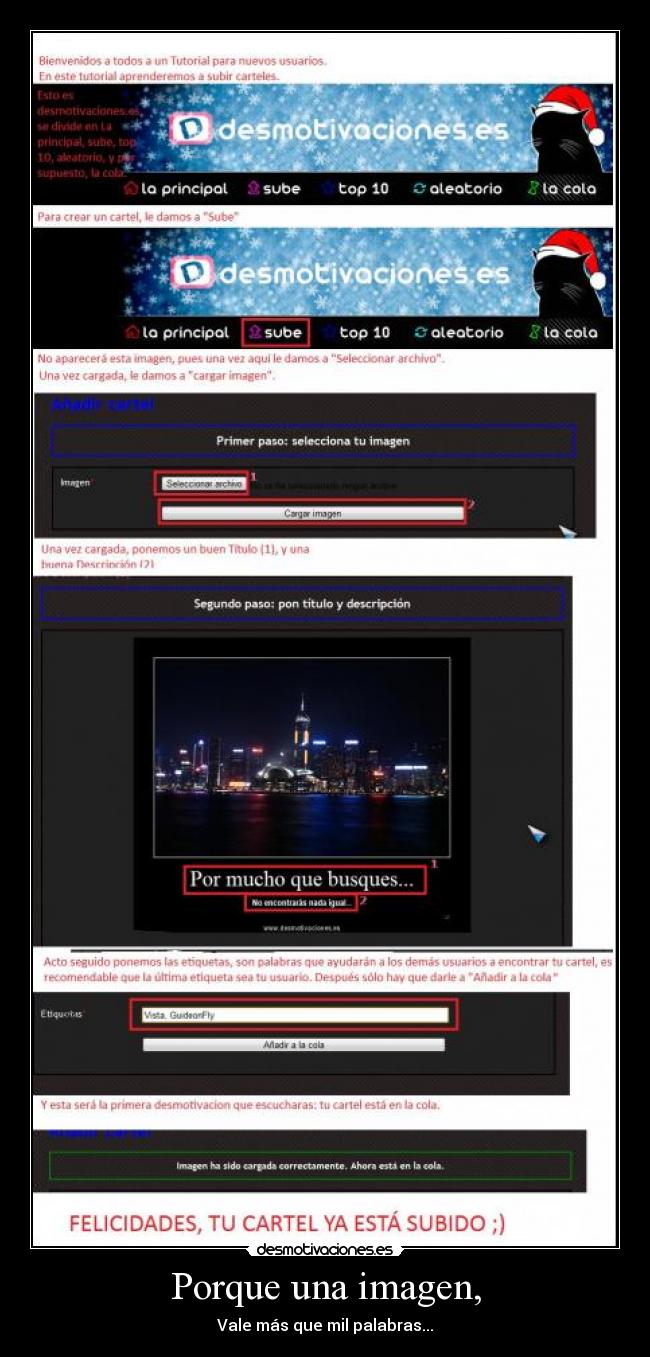 carteles tutorial guideonfly desmotivaciones