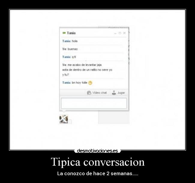 Tipica conversacion - 