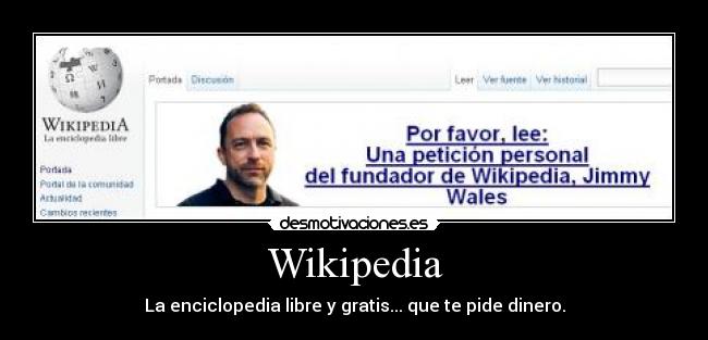 Wikipedia Desmotivaciones