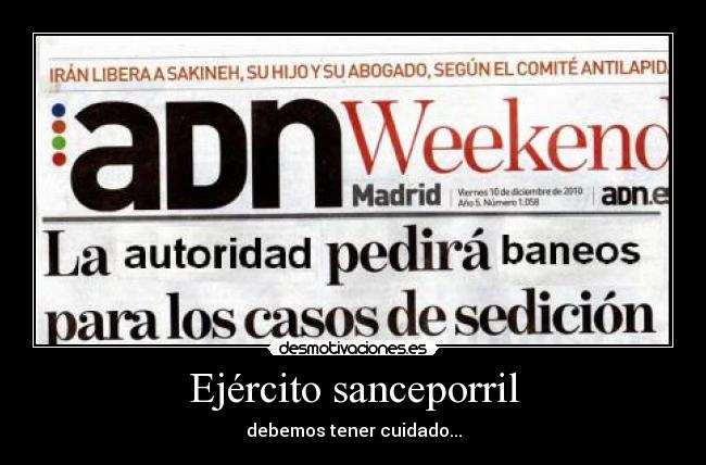 Ejército sanceporril - 