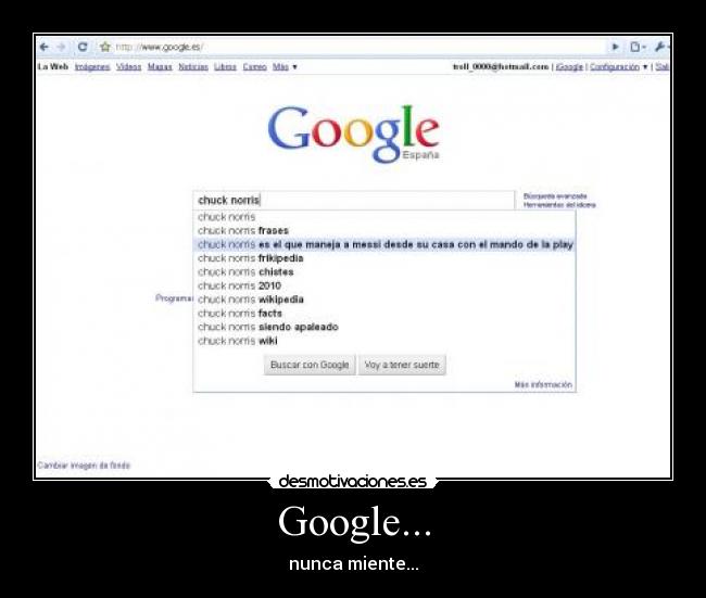 carteles google desmotivaciones