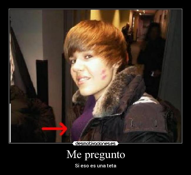 carteles justin teta desmotivaciones