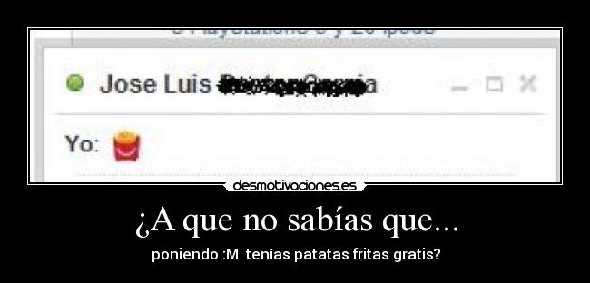 ¿A que no sabías que... -