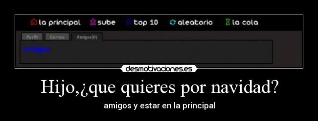 Hijo,¿que quieres por navidad? - 