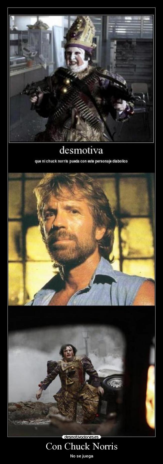 Con Chuck Norris - No se juega