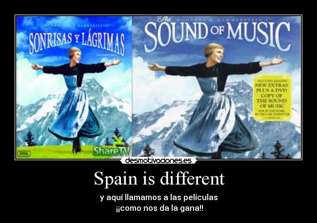 Spain is different - 