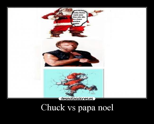 Chuck vs papa noel -