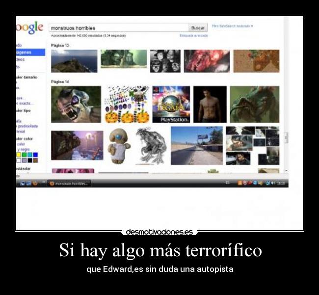 Si hay algo más terrorífico - 