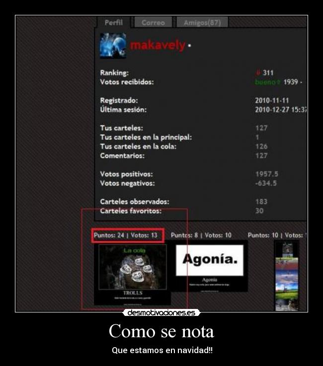 Como se nota - Que estamos en navidad!!