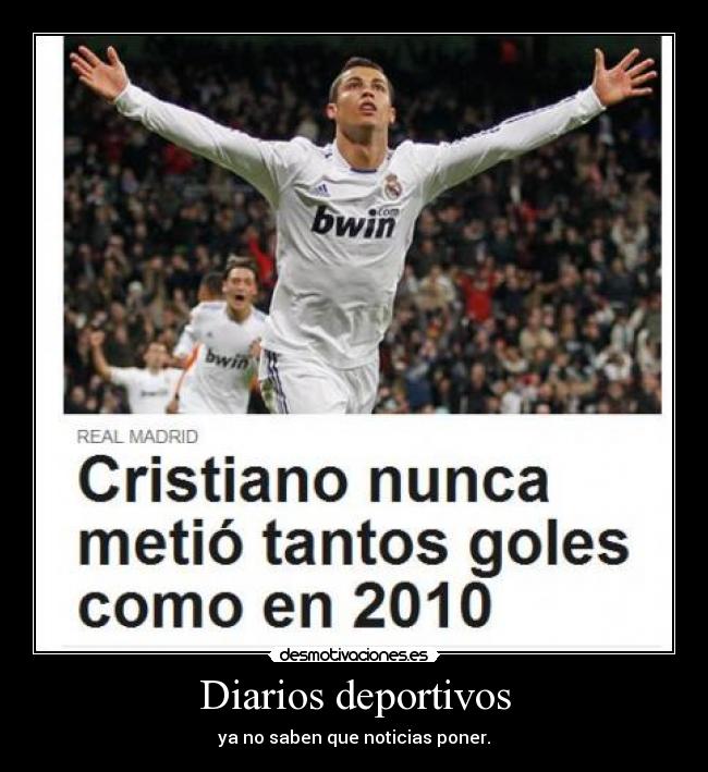 Diarios deportivos - ya no saben que noticias poner.