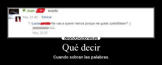 Qué decir - 
