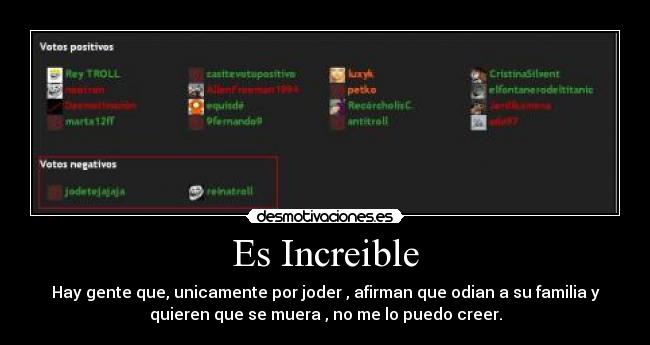 Es Increible -