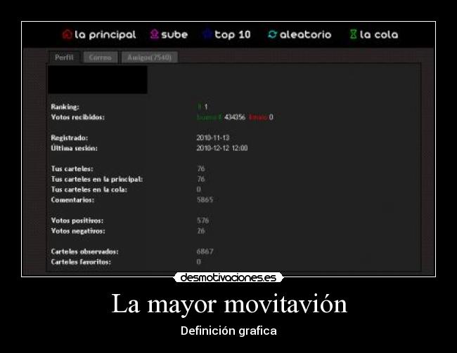 La mayor movitavión - 