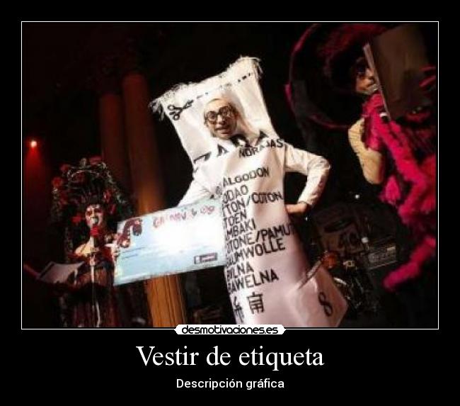 Vestir de etiqueta - 