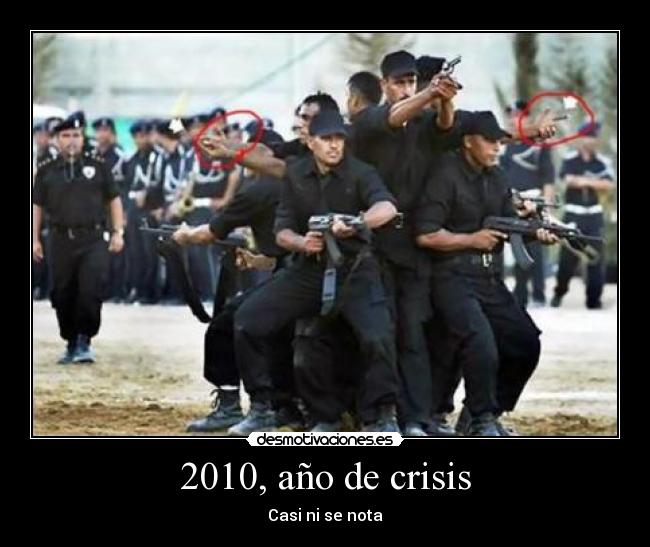 2010, año de crisis -
