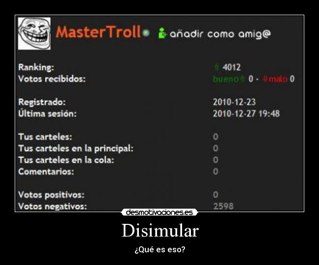 Disimular - 