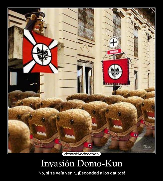 Invasión Domo-Kun - No, si se veía venir.. ¡Esconded a los gatitos!