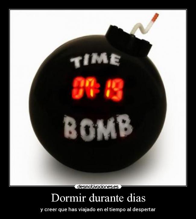 Dormir durante dias - 