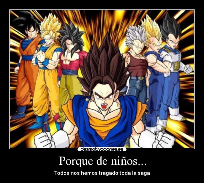 Porque de niños... -