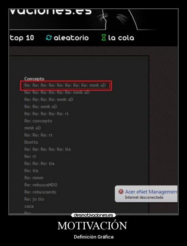 MOTIVACIÓN  - Definición Gráfica