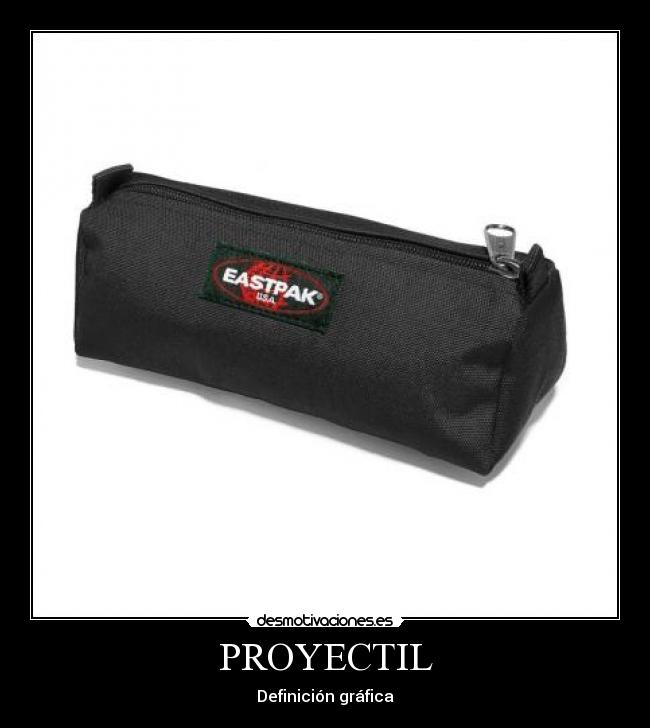 PROYECTIL - Definición gráfica