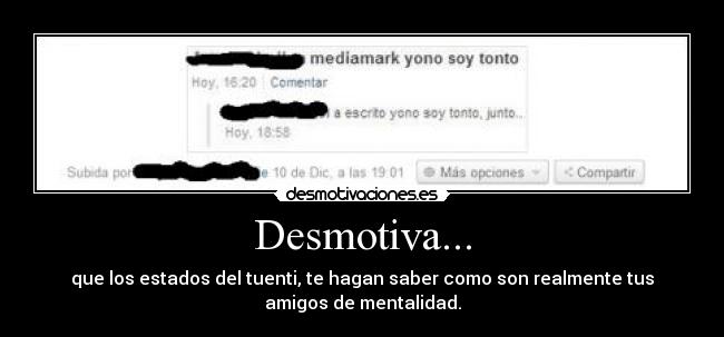 Desmotiva... -