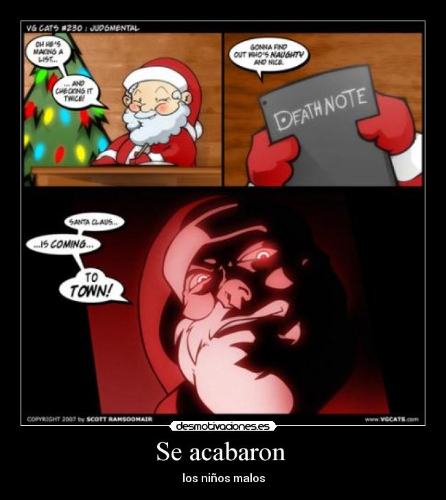 Se acabaron - los niños malos