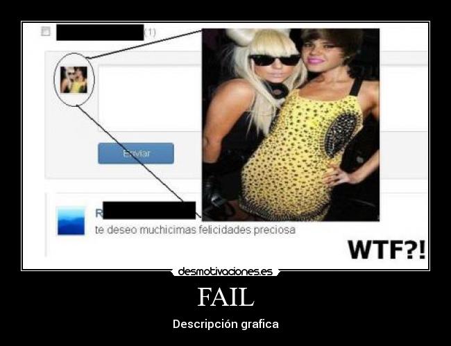 carteles fail fail justin bieber descripcion grafica wtf tuenti desmotivaciones