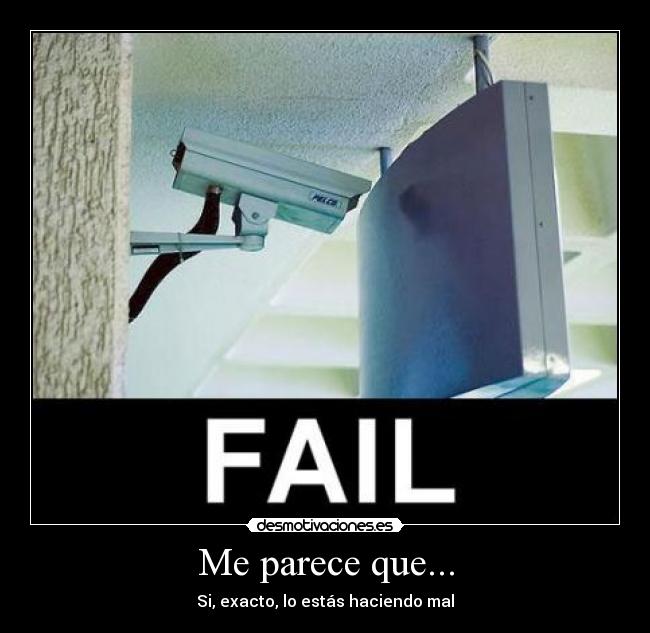 Me parece que... - 