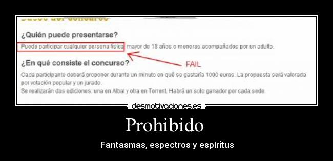 Prohibido -