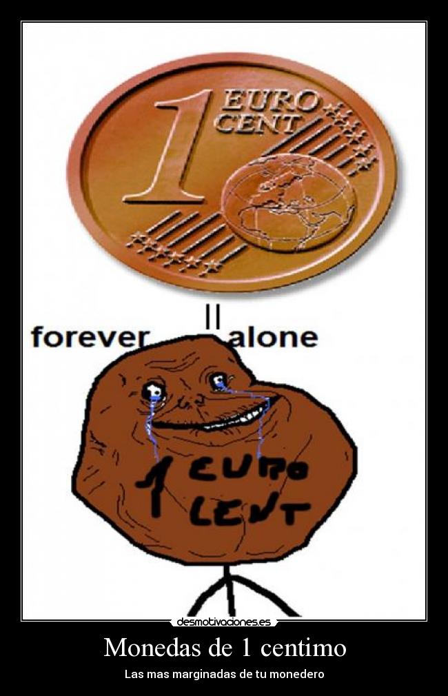 Monedas de 1 centimo -