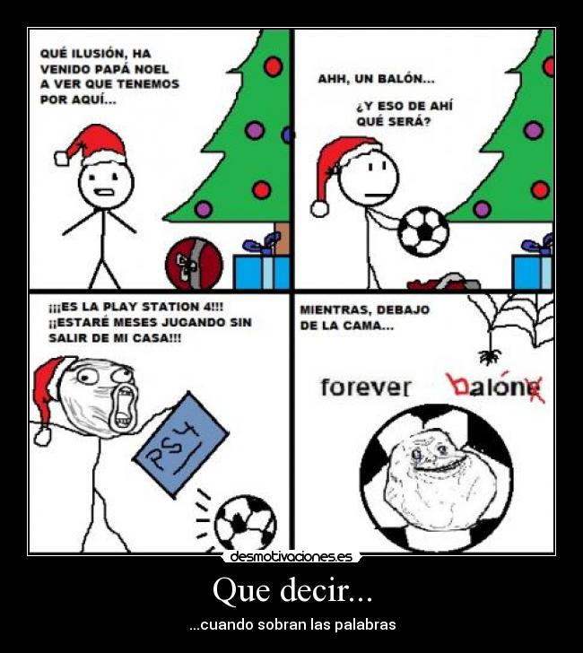 carteles balon forever alone desmotivaciones