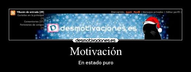 Motivación - En estado puro