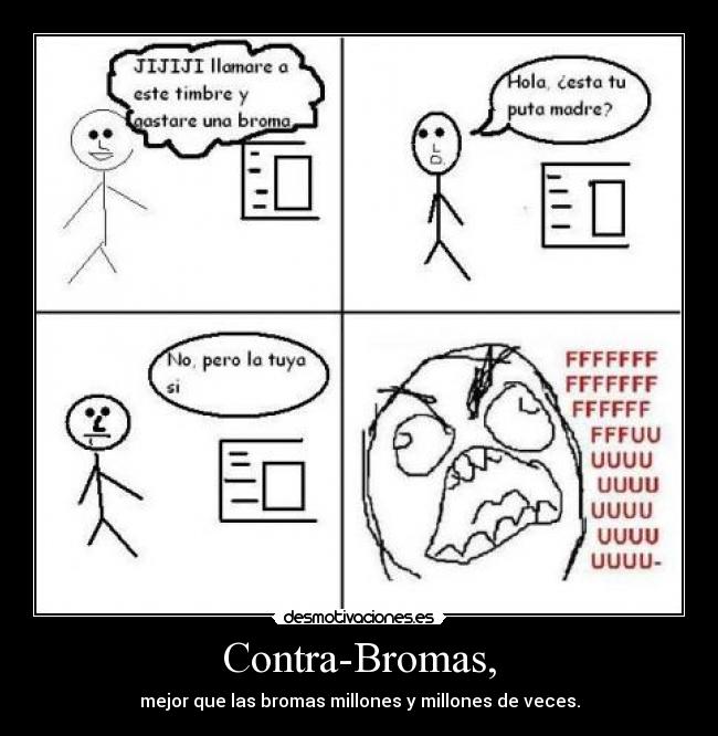 Contra-Bromas, -