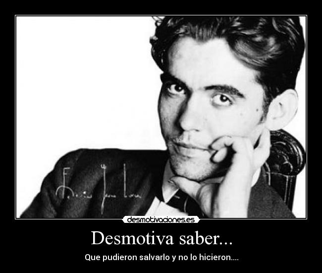 Desmotiva saber... - 