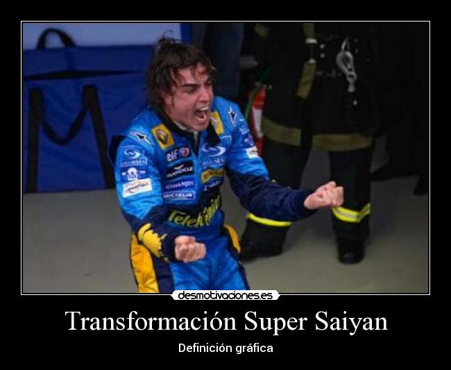 Transformación Super Saiyan - Definición gráfica