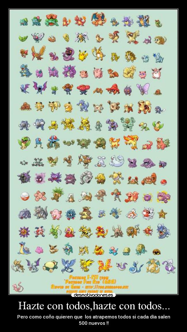 carteles pokemon desmotivaciones