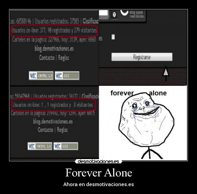 carteles forever alone ahora desmotivacioneses desmotivaciones