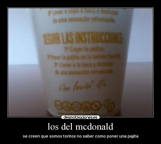 los del mcdonald -