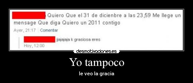 Yo tampoco - 
