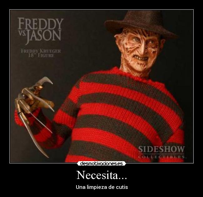 carteles fredie kruger desmotivaciones