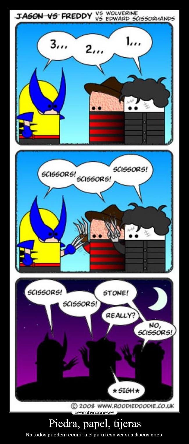 Piedra, papel, tijeras - 